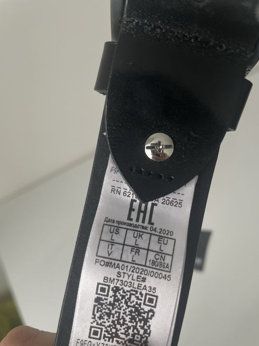 Оригинален мъжки колан Guess, размер L