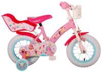 Bicicleta pentru fete Disney Princess, 14 inch, culoare roz, frana de