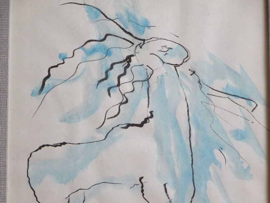 Sabin Balasa, “Cerb”|  Tablou in Tus si Culoare