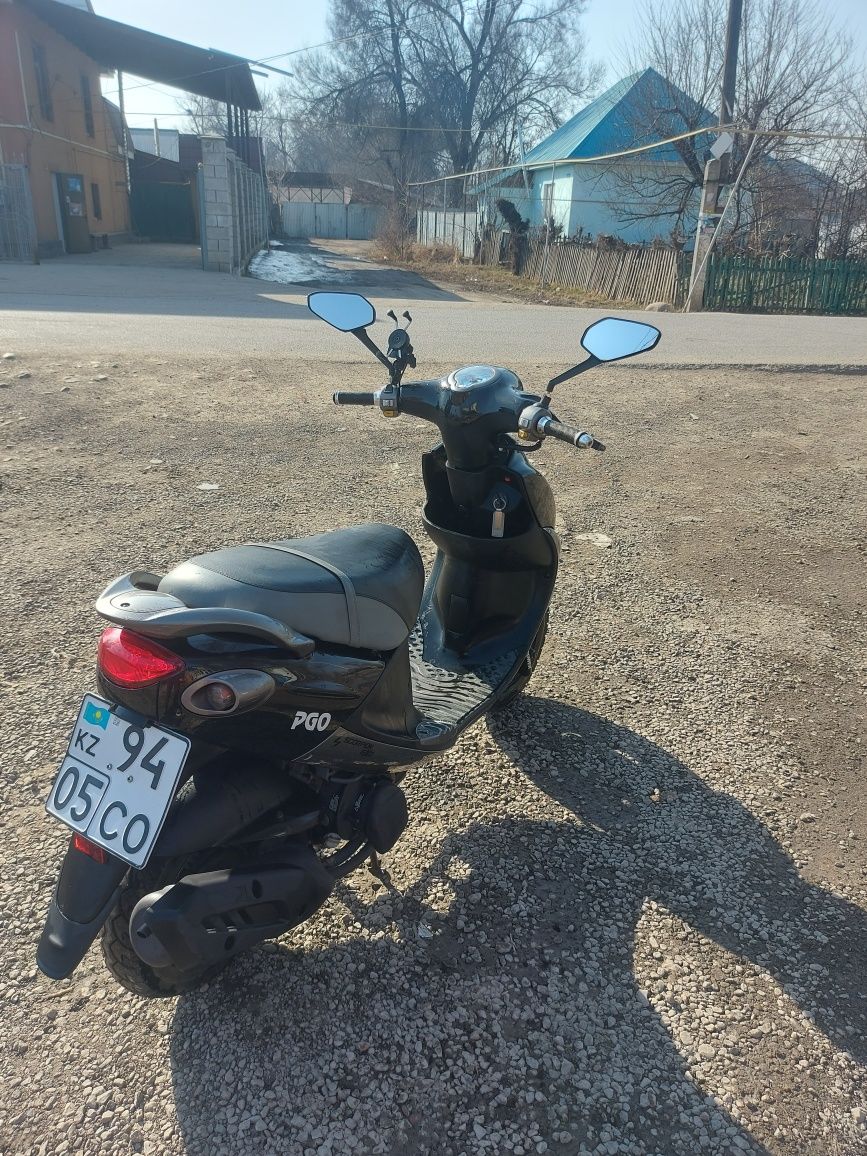 125 кубов Марка PGO Привезён с Японии