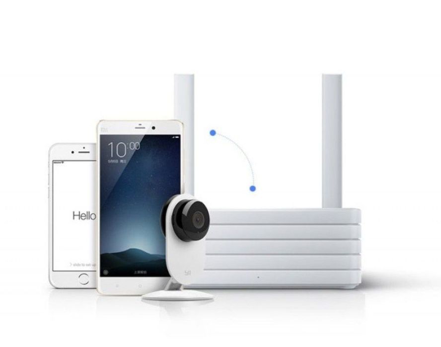 Роутер Xiaomi r2d, со встроенным жестким диском
