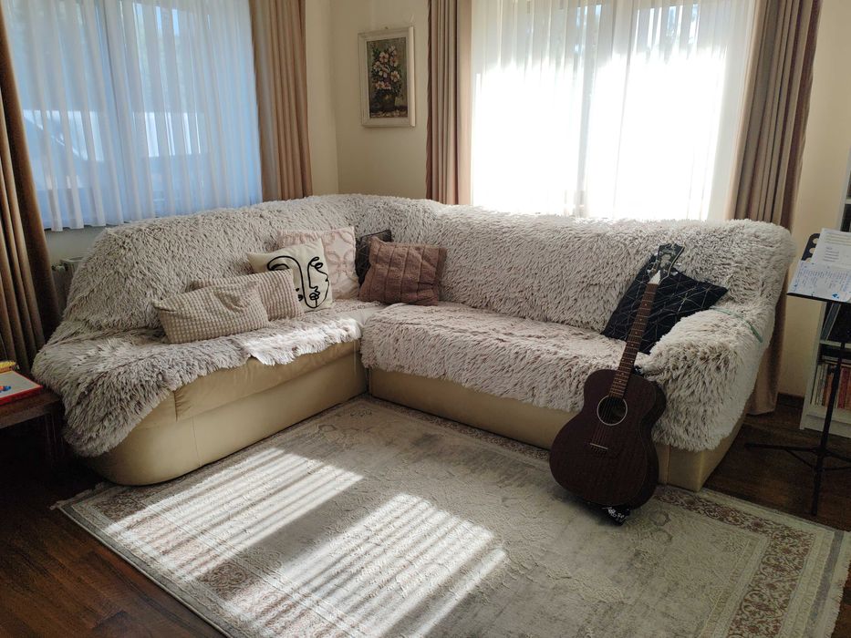 Colțar extensibil piele naturală