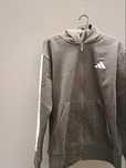 Hanorac cu glugă Adidas Negru Copii - produs resigilat Decathlon