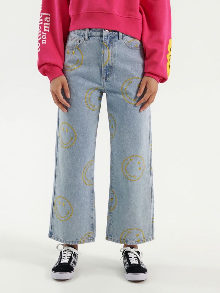 Blugi Baggy Denim Smiley Original HouseBrand