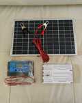 Kit Panou solar camping + Controler USB 100A / ideal camping excursie