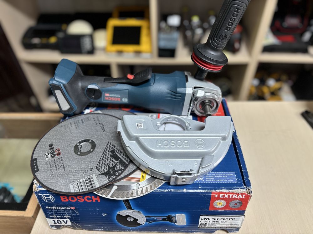 Flex BOSCH NOU GWS 18V-180 PC Amanet auto &electronice Onesti