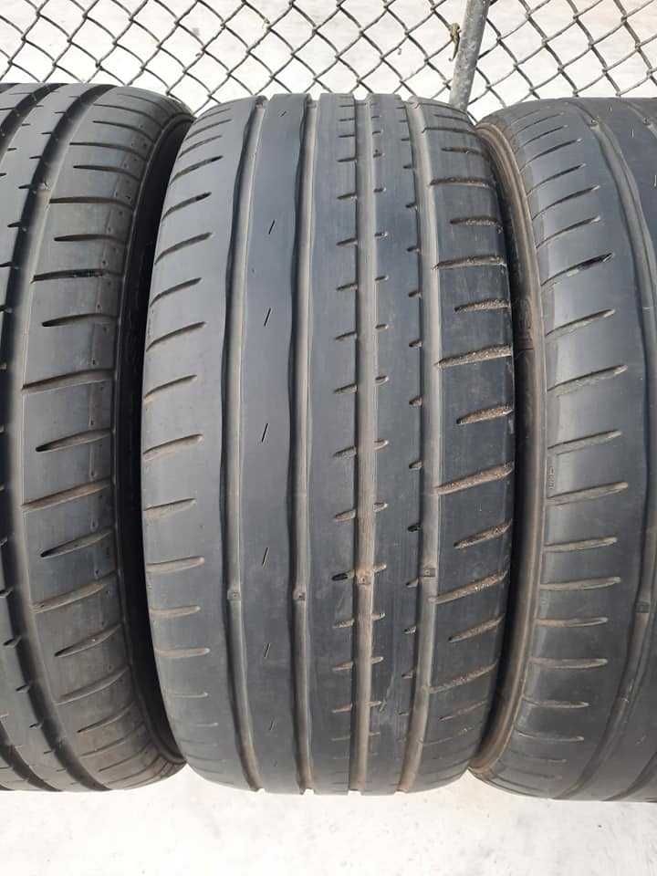 4 Броя 215/45/17 Hankook 2x7,5mm 2x5,2mm