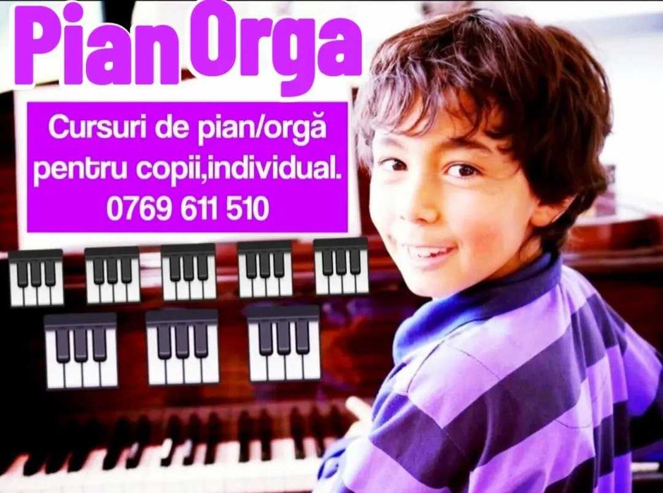 Cursuri Pian,Canto,Orgă - Barlad