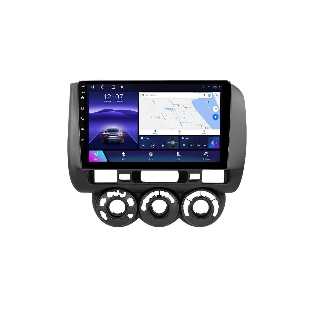 NAVIGATIE Android 14 Honda Jazz CITY 2007-2014 1/8 Gb CarPlay +CAMERA