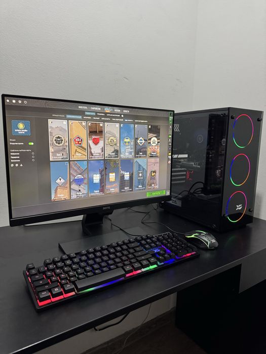 GTX 1650 i7-4770 Игровой компьютер полный комплект