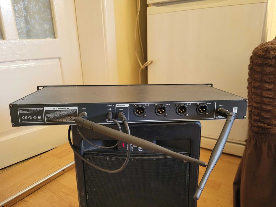 Sistem wireless de microfon Omnitronic UHF-400