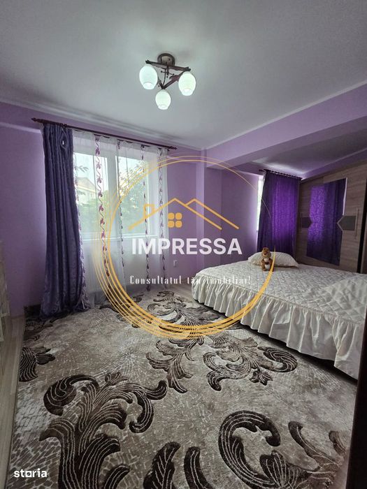 Se inchiriaza apartament 2 camere etaj 2 mobilat si utilat 350euro