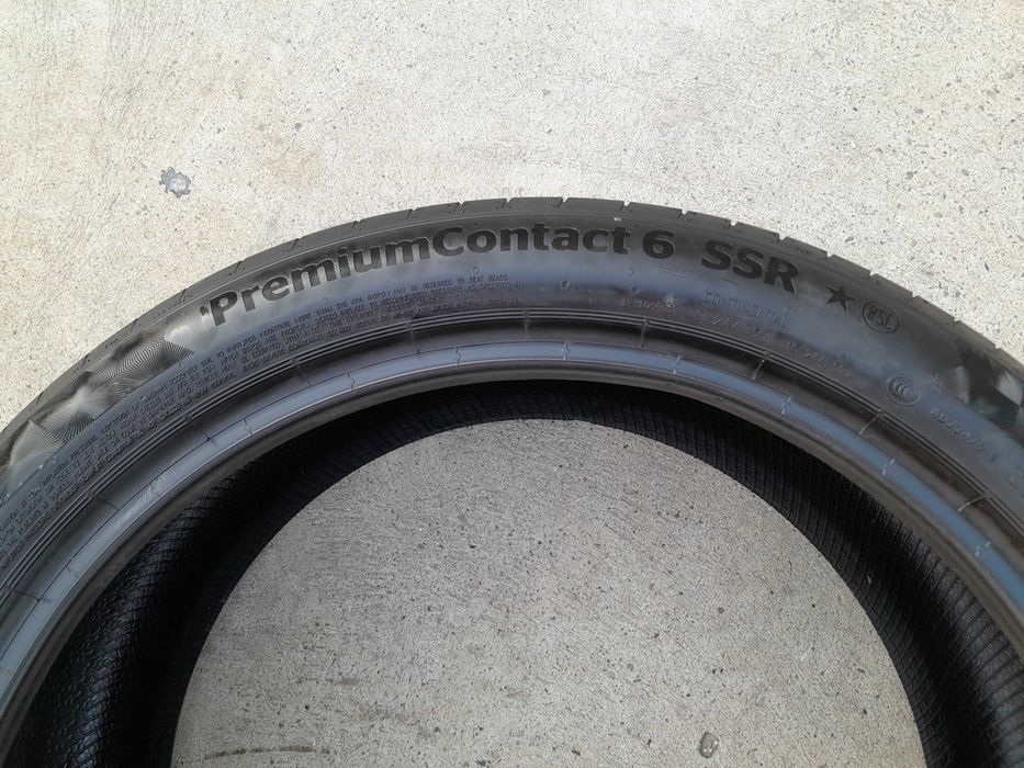 Doua anvelope de vara 225 45 19 continental premiumcontact 6 run flat