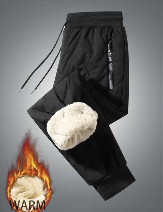 зимни спортни мъжки ежедневни панталони