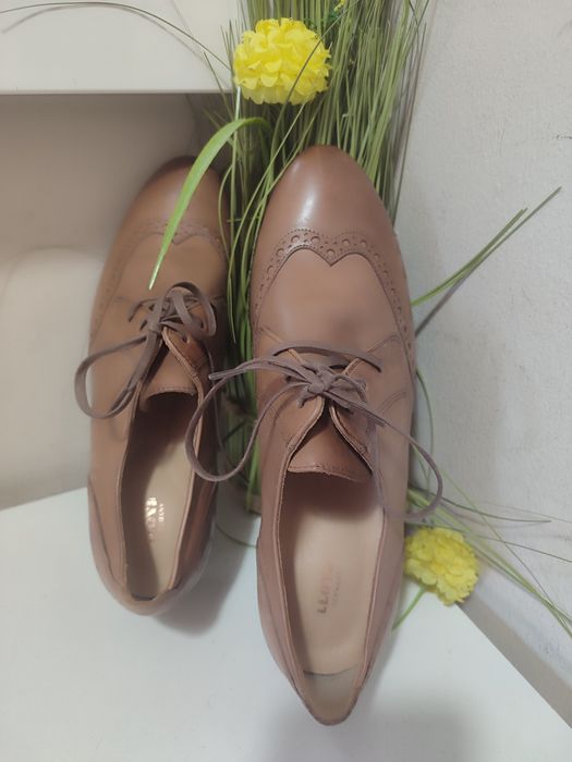 Чисто нови Обувки с връзки LLOYD изцяло естествена кожа