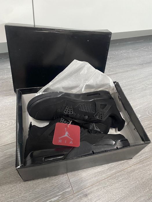 Air jordan 4 Retro Black cat 44