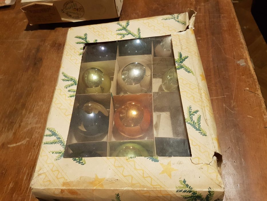 Globuri vechi romanesti Craciun Cooperativa Arta Jucariilor CLUJ 1974