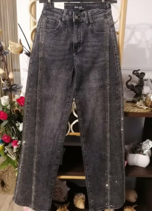 Blugi denim dama elastici