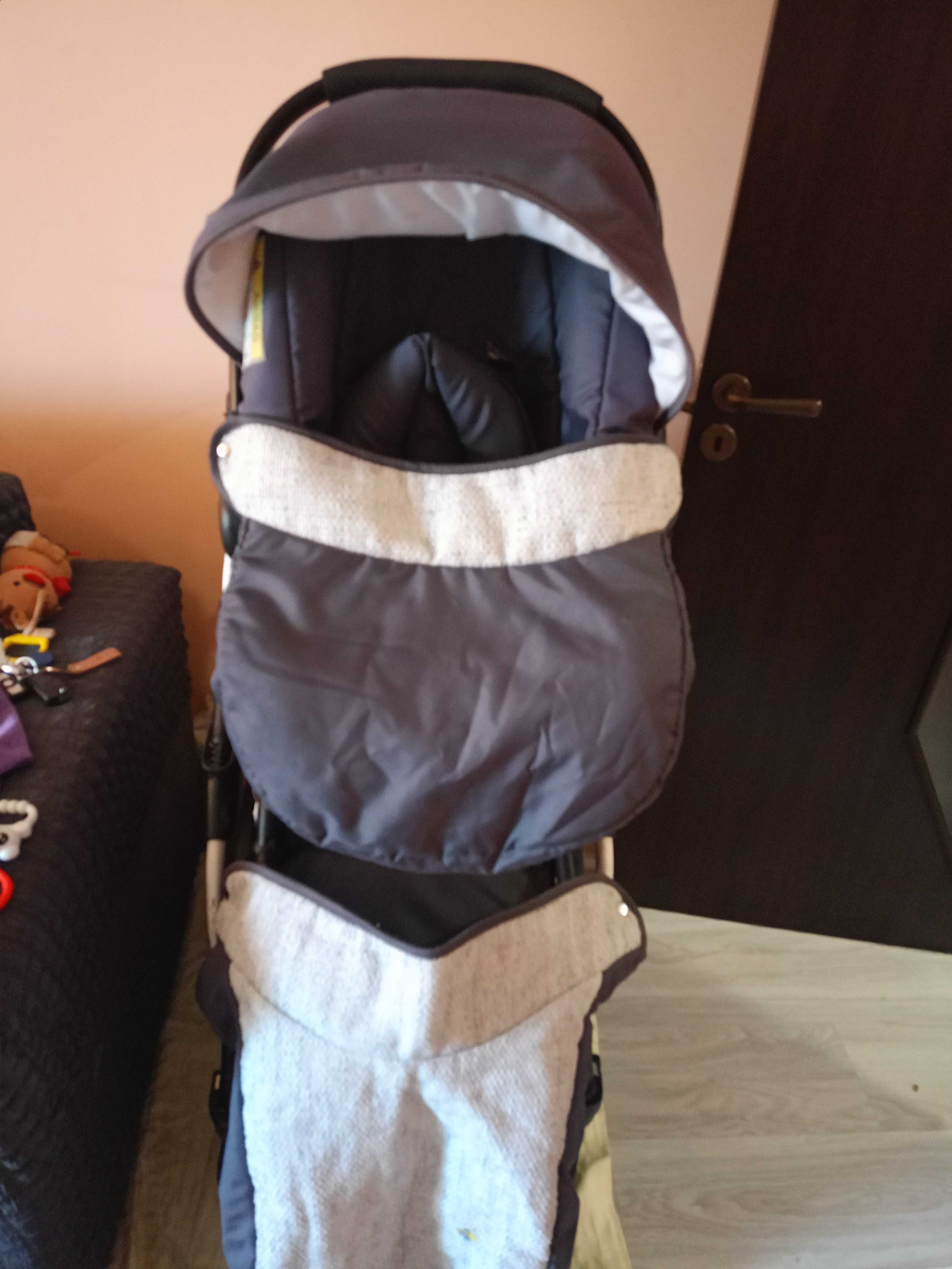 Бебешка количка S-MAX STARDUST - NIO 3 в 1