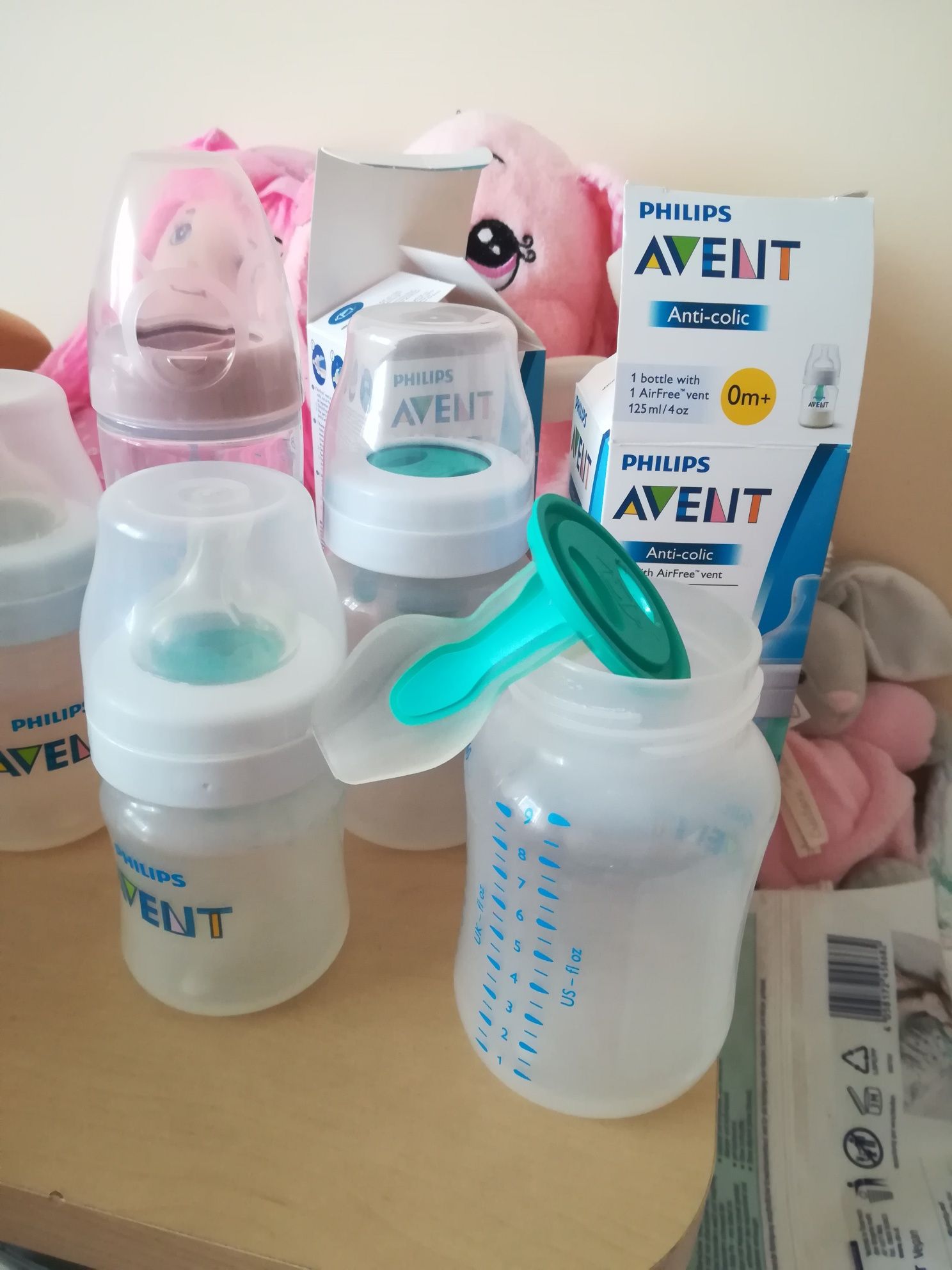 Шишета анти колик Philips Avent  и Nuk