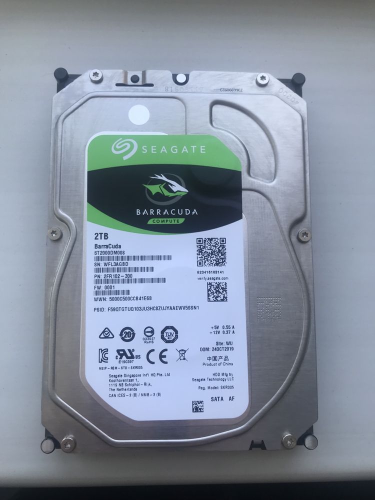 Жесткий диск 2 TB Seagate Barracuda