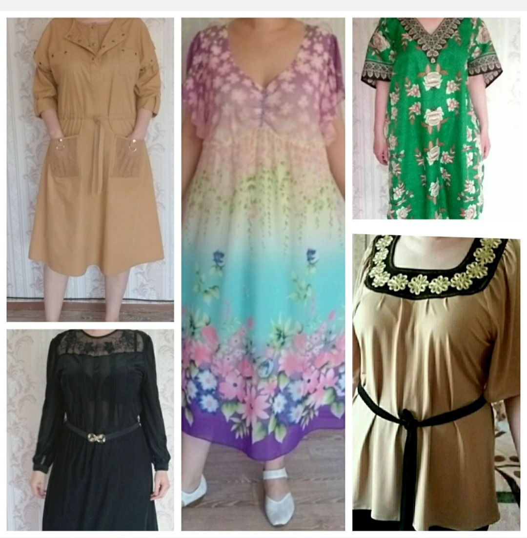 Разные платья на 50-52-54 размер