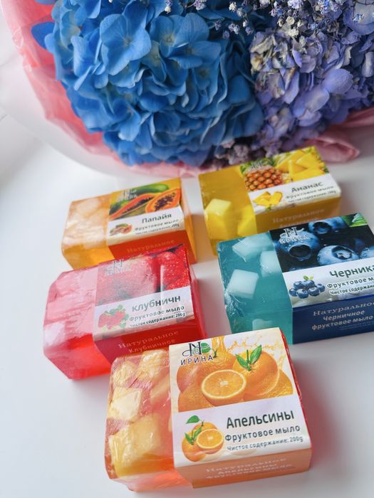 Продам мыло фруктовое,пенка для умывания.