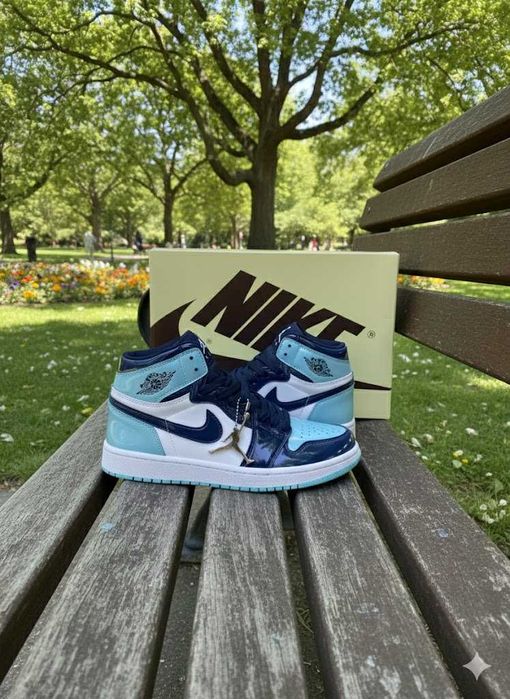 Adidasi Jordan 1 Mid UNC - Adidasi Premium Full Box