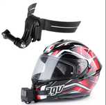 Suport a camerelor video la casca motocicleta bicicleta full face