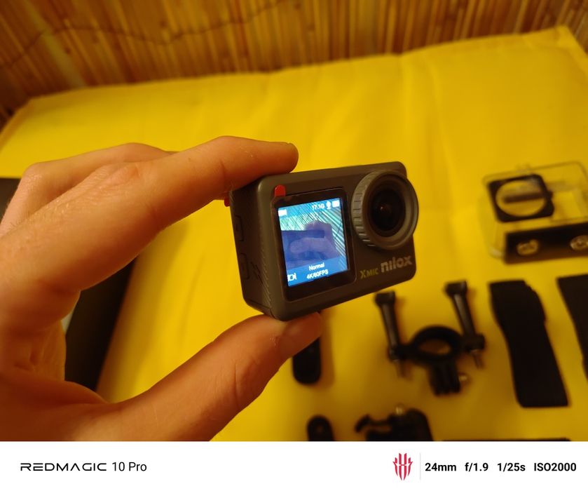 Camera 5k / 4k 60 fps cu microfon wireless
