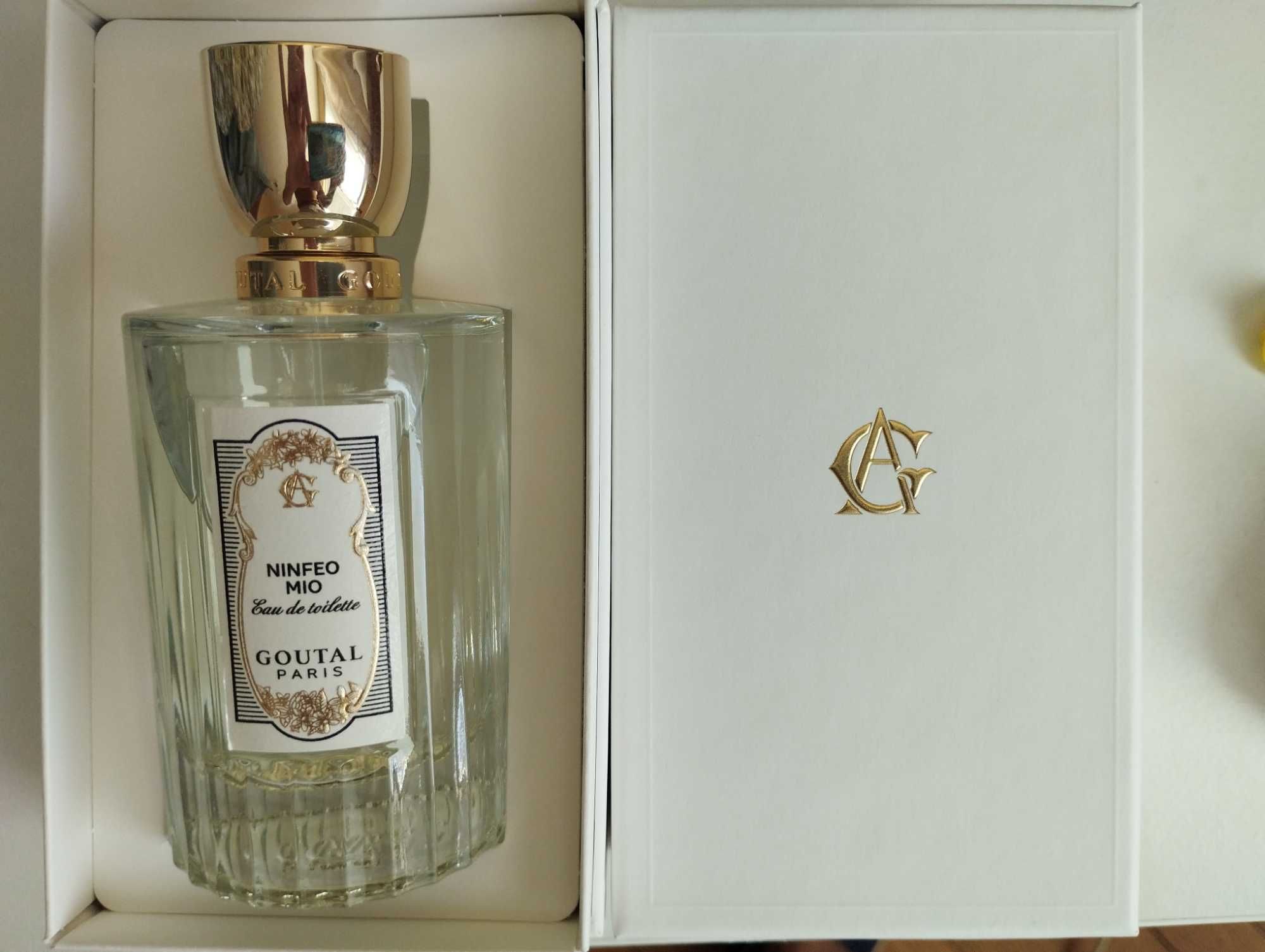 Отливки от Chanel Cristalle eau verte и Ninfeo mio Goutal