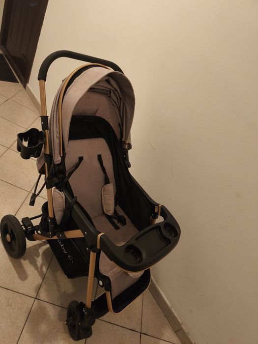 Carucior nou nascuti 2 in 1 BABY CARE™ PRO
511, Cadru aluminiu, Maner