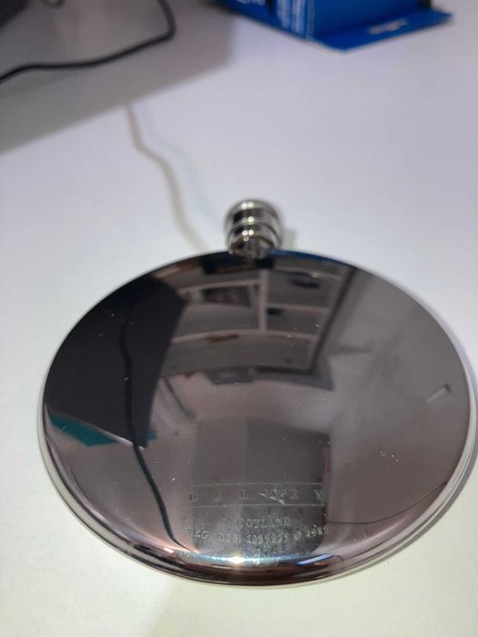 Sticlă hip flask Dalvey Scotland, model premium, folosita
