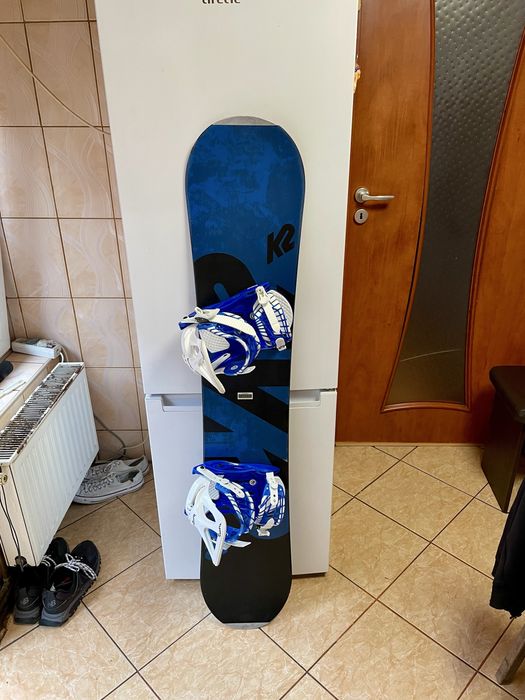 Placa snowboard 142 cm k2 cu legaturi