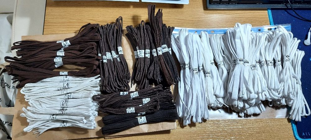 Sireturi pantofi , adidasi bumbac 100% produs în România