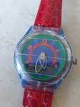 Ceas bărbat Swatch swiss the beep 1995 clasic cronograf, baterie noua