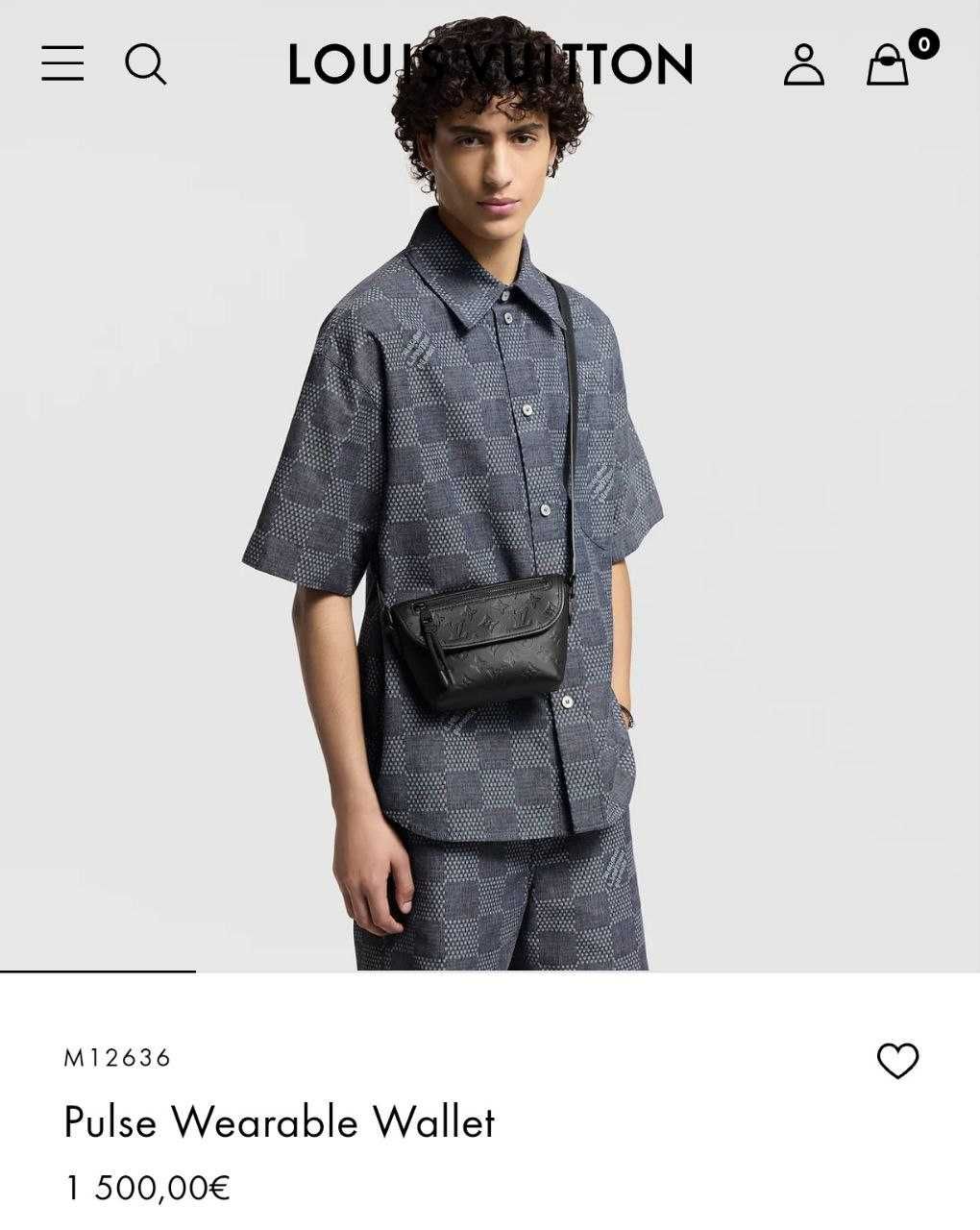 Мъжка Чанта Lous Vuitton LV M12636