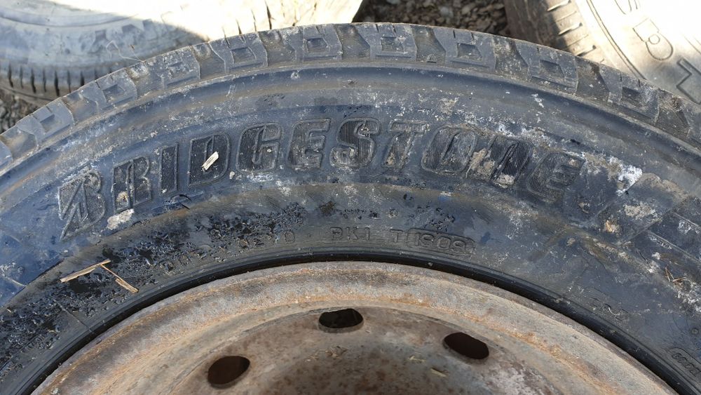 Джанта с гума 195 75 16 С бриджстоун