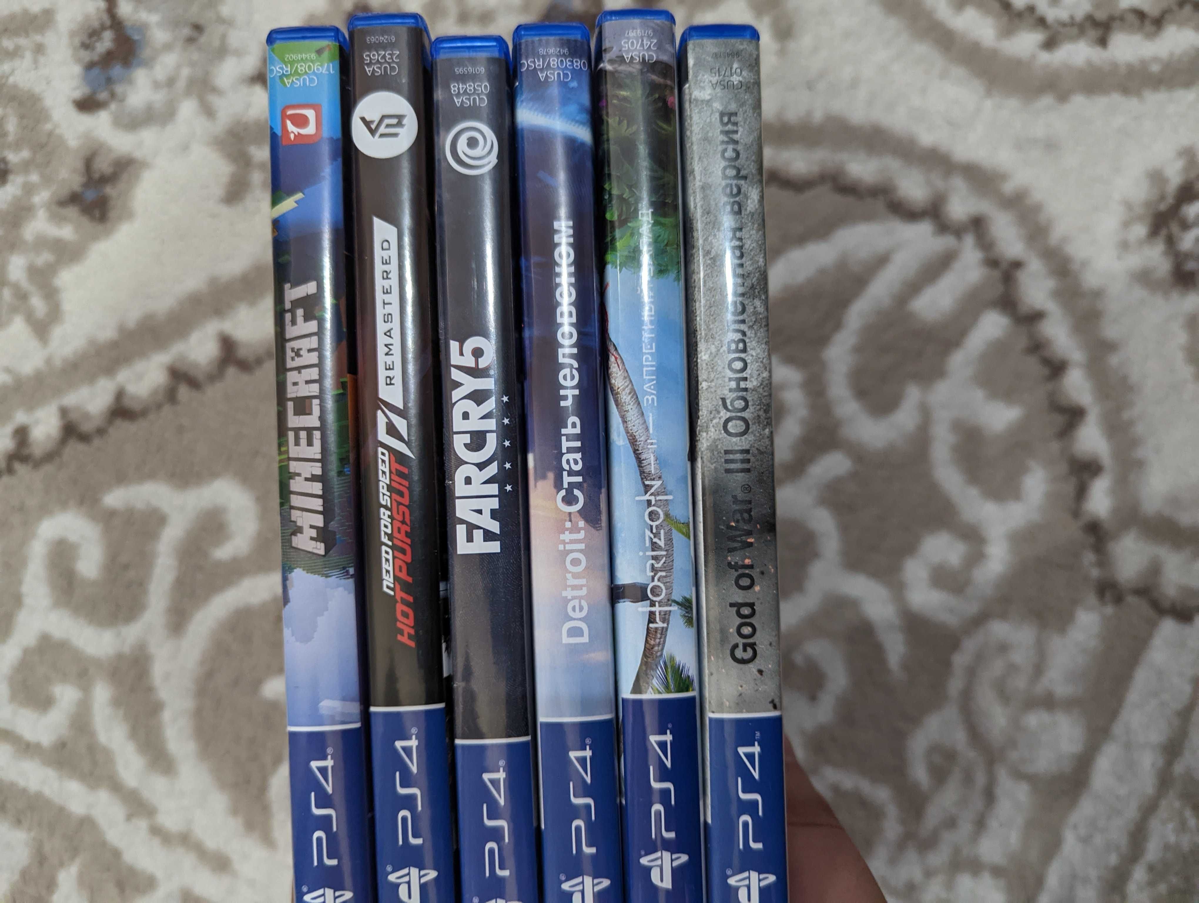 диски с играми на PS4 / PS5