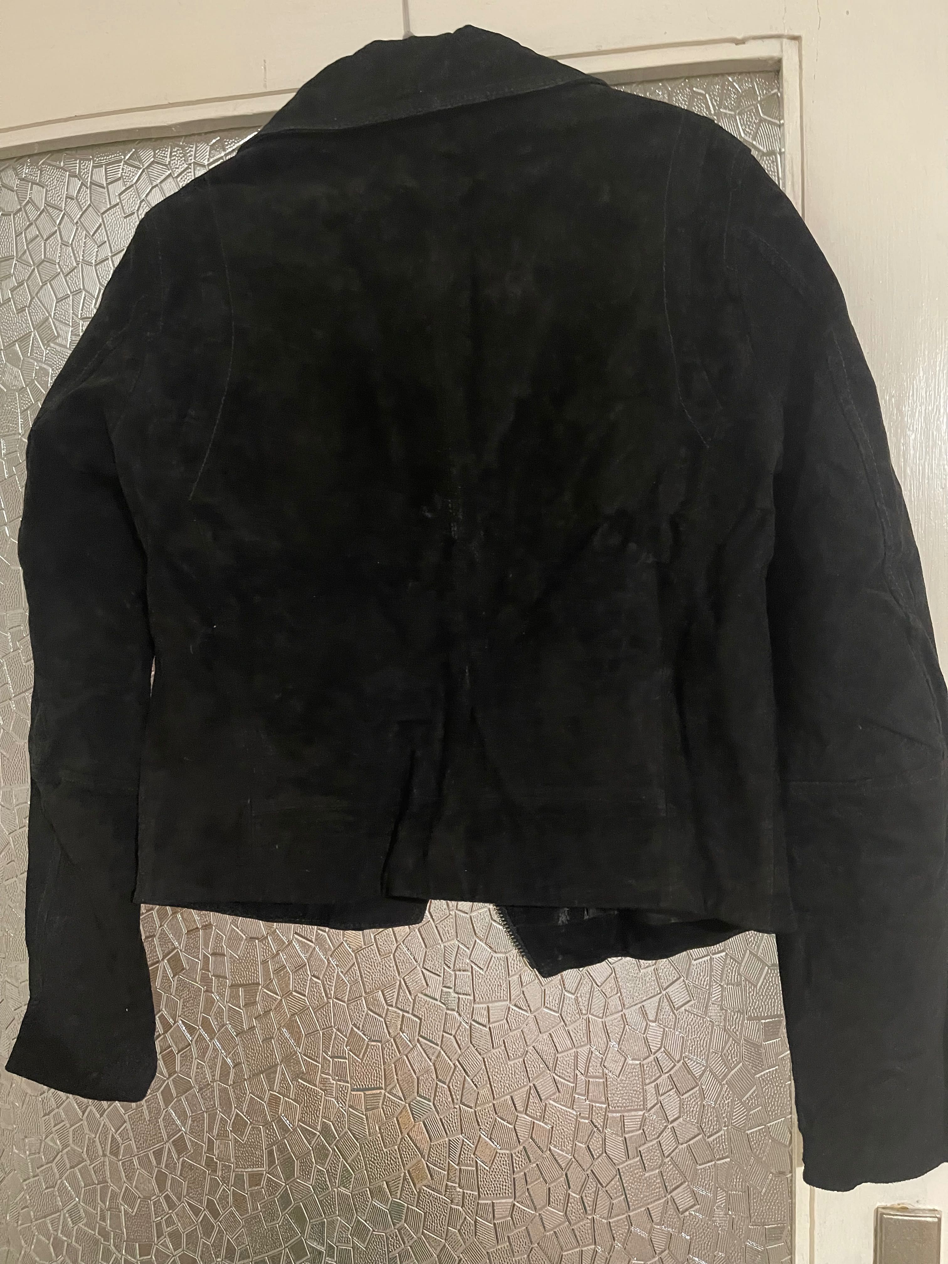 Leather jacket, imitation