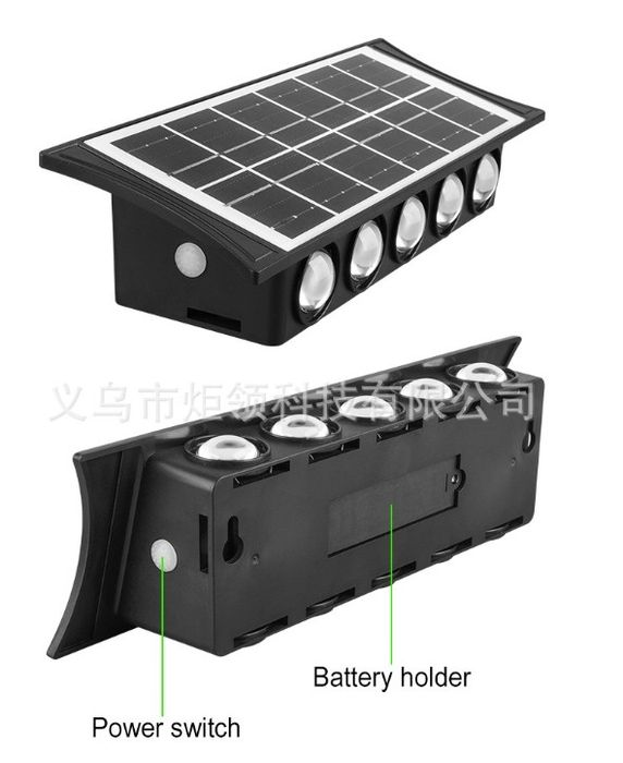 Lampa Solara Casa Si Gard