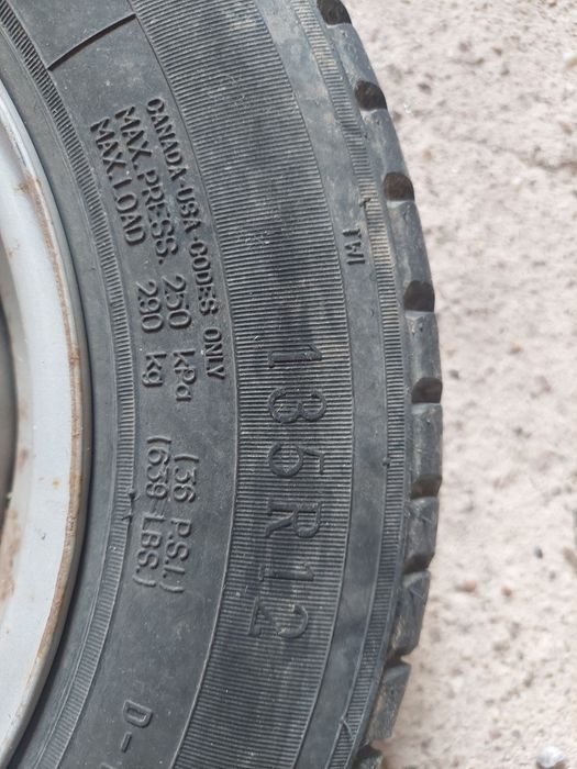 Джанти с гуми 12 цола