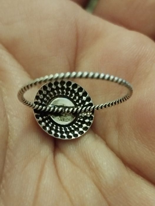 Inel din argint cu piatră naturală onix