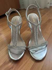 Sandale bijuterie argintii ALDO, 37