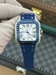 Cartier Santos Rubber