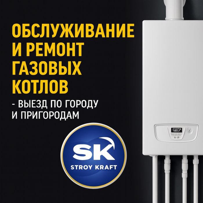 Обслуживание и ремонт газовых котлов — выезд по городу и пригородам