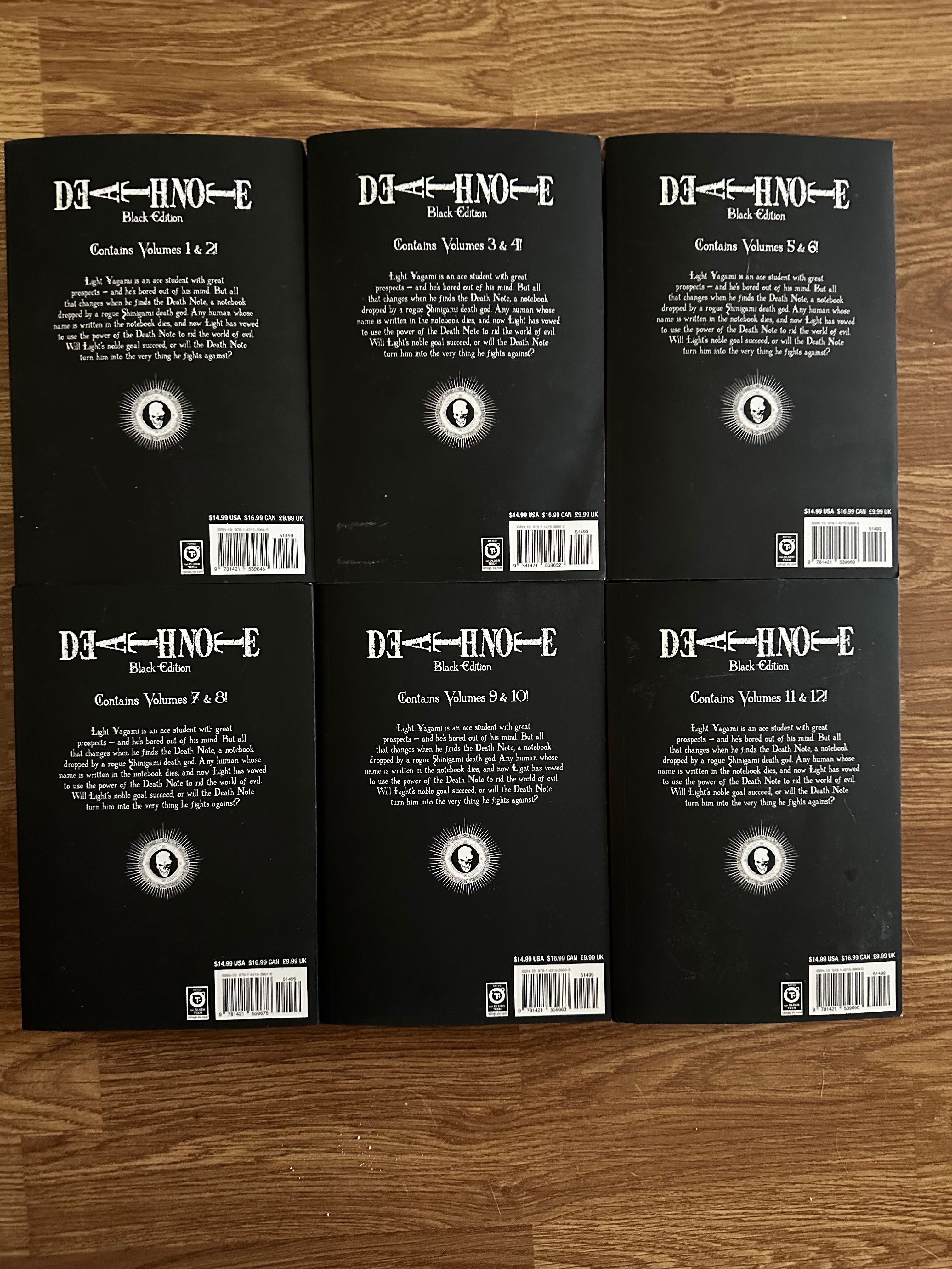 Manga Death Note Black Edition