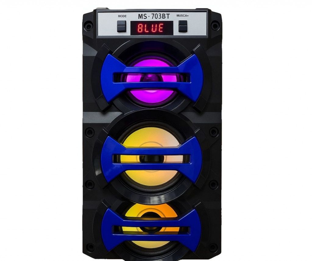 Колона MS-703BT - навсякъде с вас! Свързва се чрез Bluetooth. Говорите