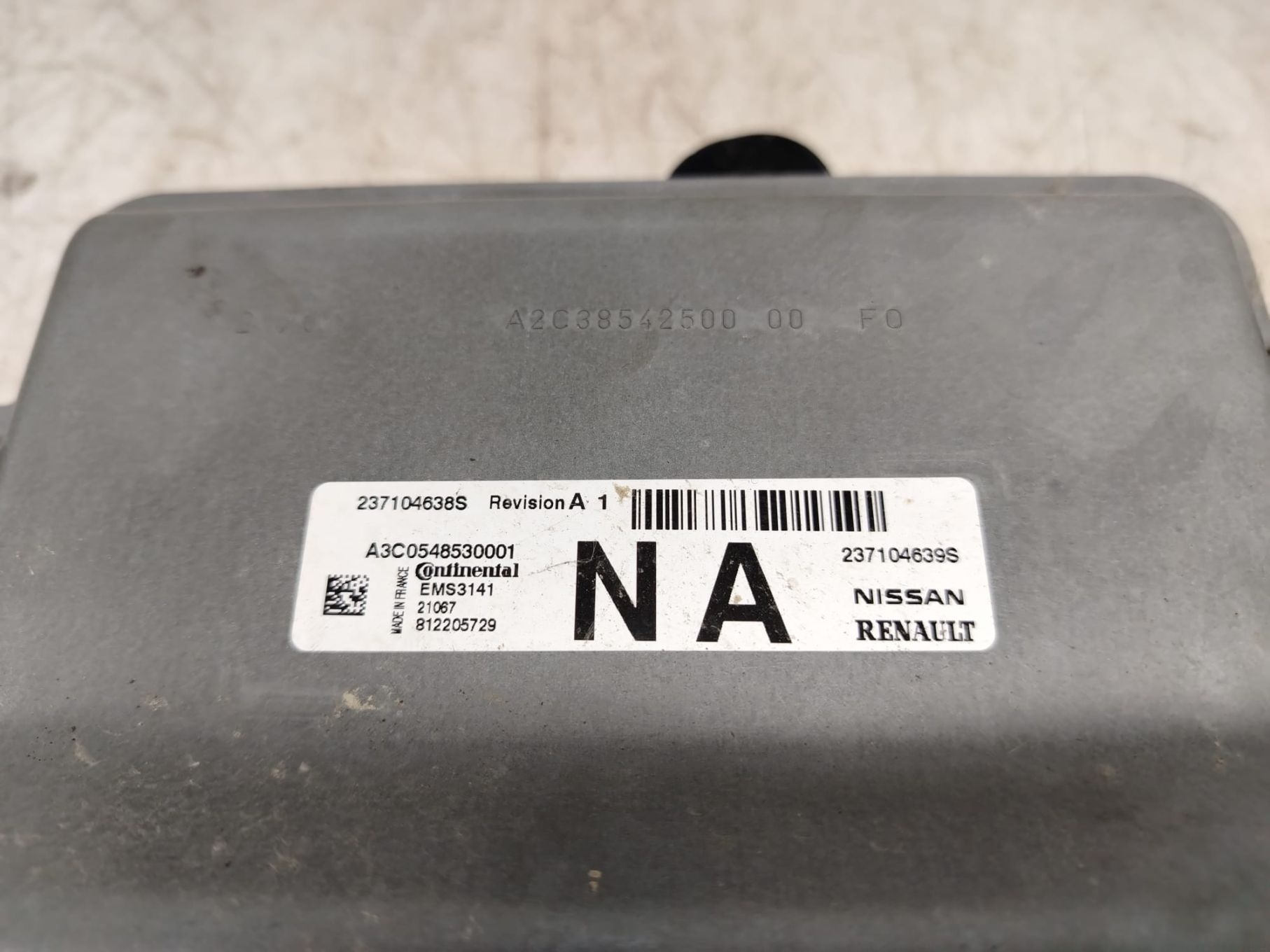 Calculator motor ecu 1.0 benzina h4d 237104638s 237104639s Dacia Loga