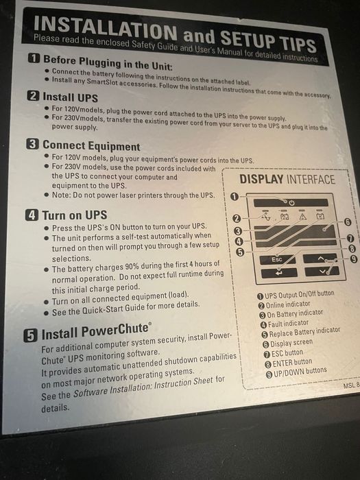Apc smart ups 3000